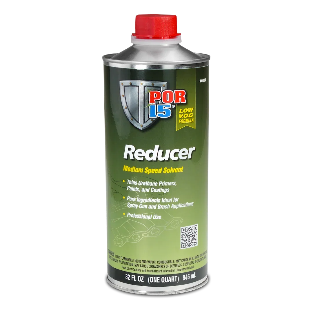 40804 – POR 15 Paint Thinner, Use to Thin Urethane Primers/ Paints/ Coatings 1 Quart Bottle Low VOC Compliance Single